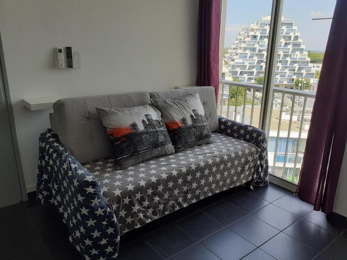 Grand Studio Avec Vue Mer A La Grande Motte - Clim Wifi מראה חיצוני תמונה